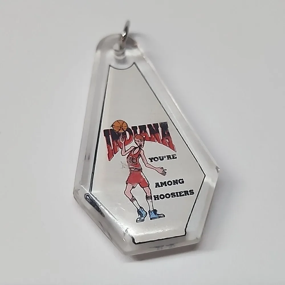 Indiana Hoosiers Basketball Pendant